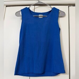 Chico's Royal Blue Basic Tank Top